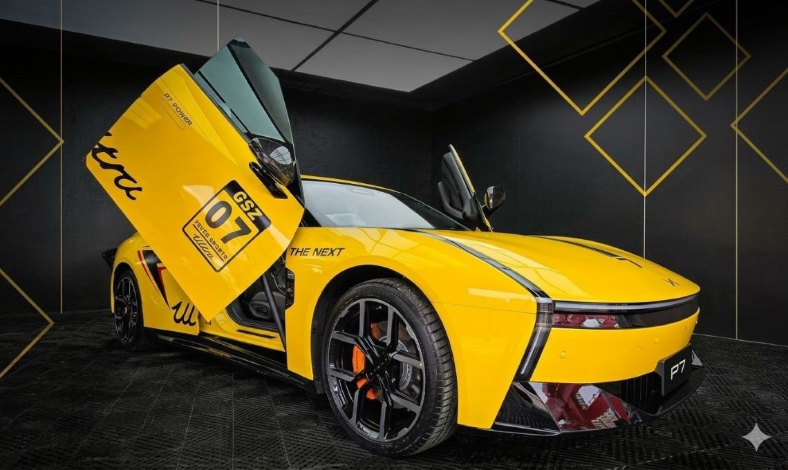 XPENG จับ P7 ติดปีก แปลงโฉมเป็น Cyber GT เต็มพิกัด