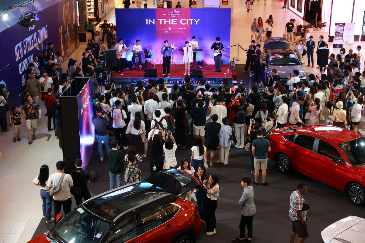 โตโยต้าจัดทัพ All New Camry  อวดโฉมครั้งแรกหลังเปิดตัวในงาน Thailand Motor Festival in the City 2024 