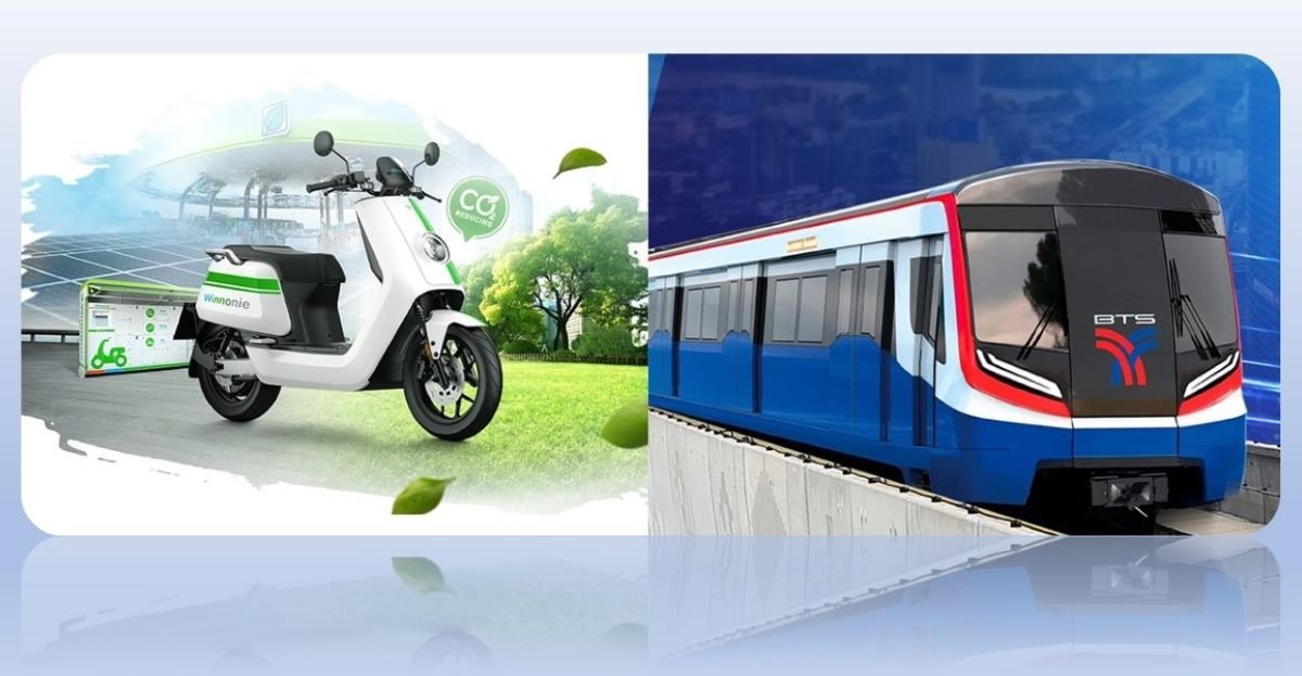 BTS จับมือ Winnonie  ตั้ง Smart EV Bike รุกธุรกิจเช่าซื้อจักรยานยนต์ EV BTS จับมือ Winnonie  ตั้ง Smart EV Bike รุกธุรกิจเช่าซื้อจักรยานยนต์ EV