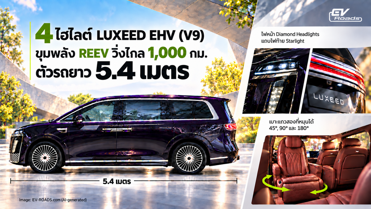 4 ไฮไลต์ใน LUXEED EHV (V9) 