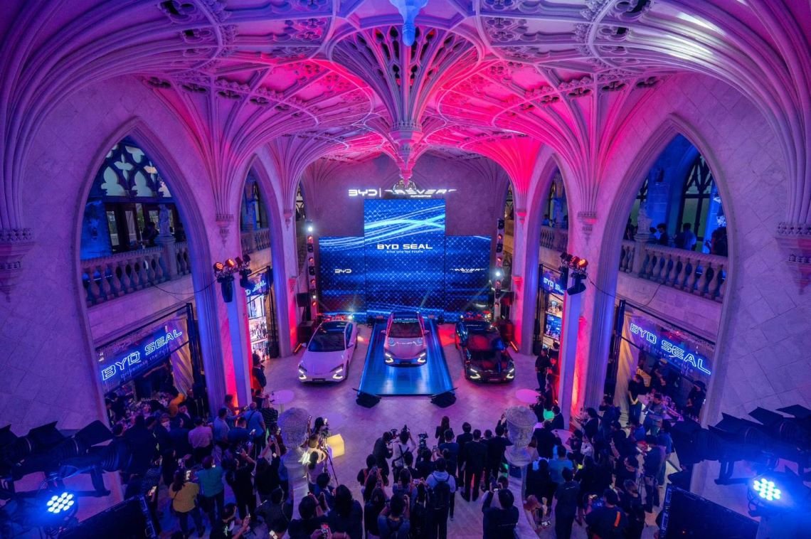 เปิดตัว BYD  SEAL  เปิดตัว BYD  SEAL