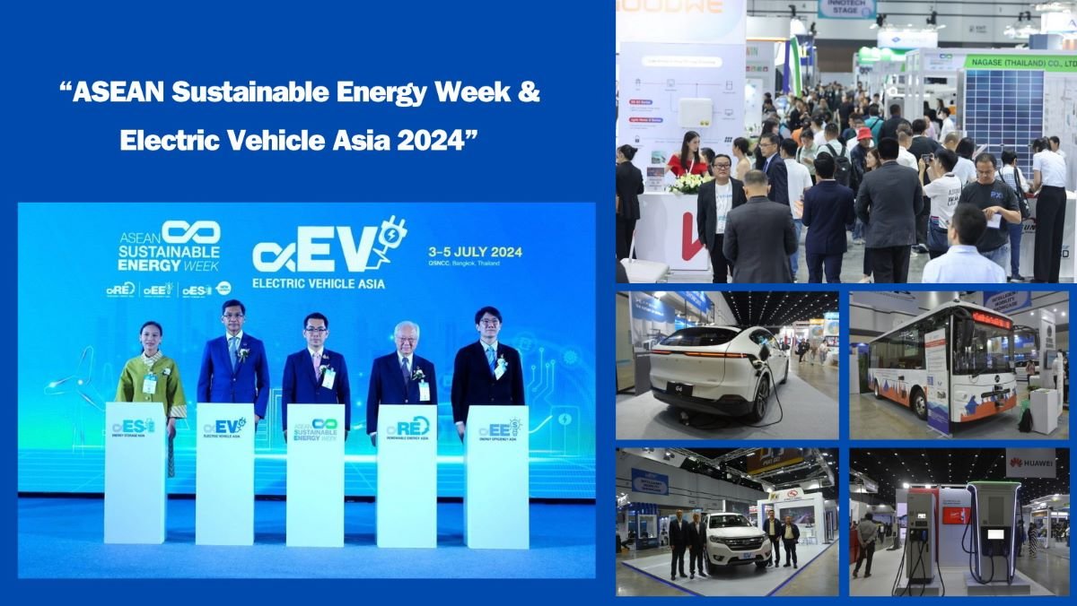 บรรยากาศงาน “ASEAN Sustainable Energy Week & Electric Vehicle Asia 2024”