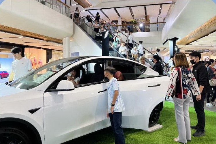 Tesla ชวนขับ/รับบัตรชมงานมอเตอร์ เอกซ์โป 