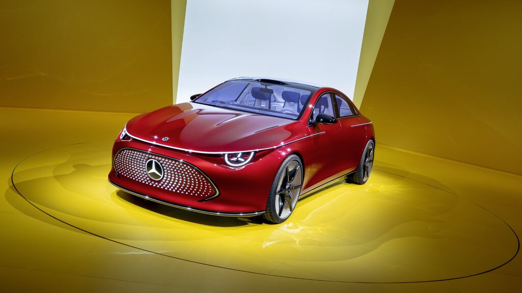 Mercedes-Benz Concept CLA Class รถ EV ต้นแบบสุดประหยัด