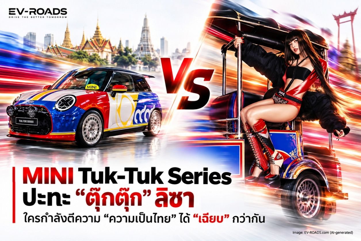 MINI Tuk-Tuk Series ปะทะ “ตุ๊กตุ๊ก” ลิซา