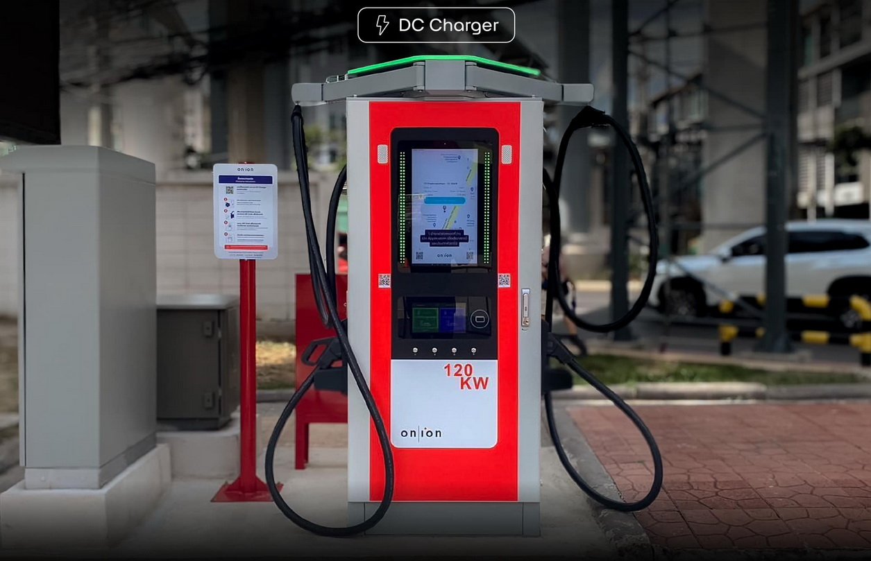 อัปเดตสถานีชาร์จ on-ion 72 แห่งทั่วไทย  อัปเดตสถานีชาร์จ on-ion 72 แห่งทั่วไทย