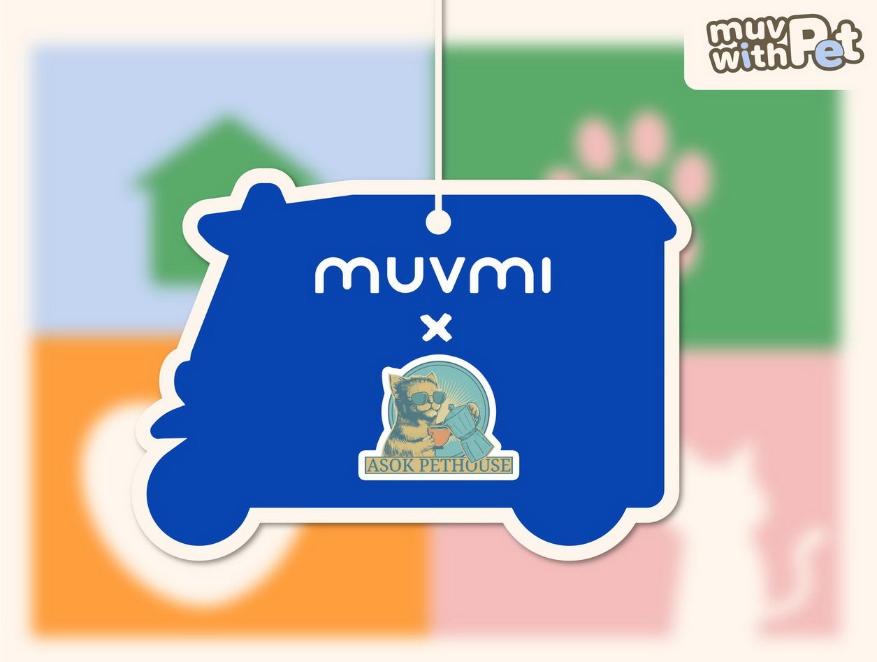 มูฟมีเปิดบริการ Muv with Pet  มูฟมีเปิดบริการ Muv with Pet
