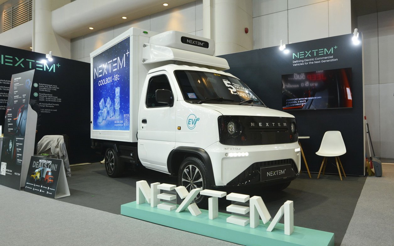 NEXTEM ORCA Mini EV Truck สำหรับ Cold Chain Logistics