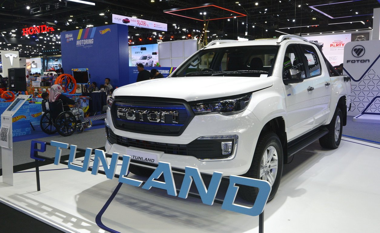 Foton eTunland ปิกอัพ EV วิ่งไกล 350 กม./ชาร์จ