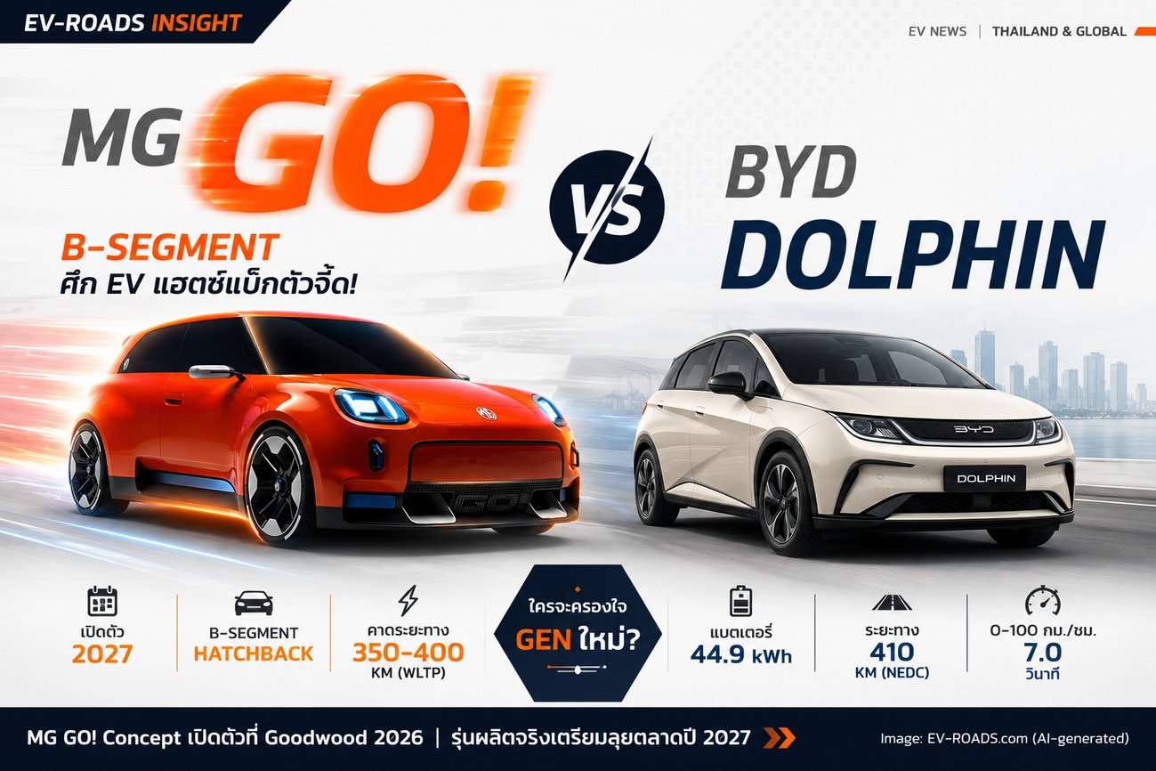 MG GO! Electric B-Segment Hatchback 