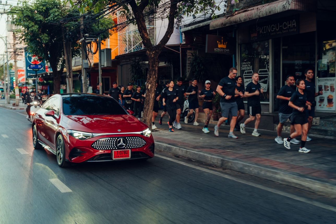 “The Urban Performance Presented by The all-new electric CLA” 