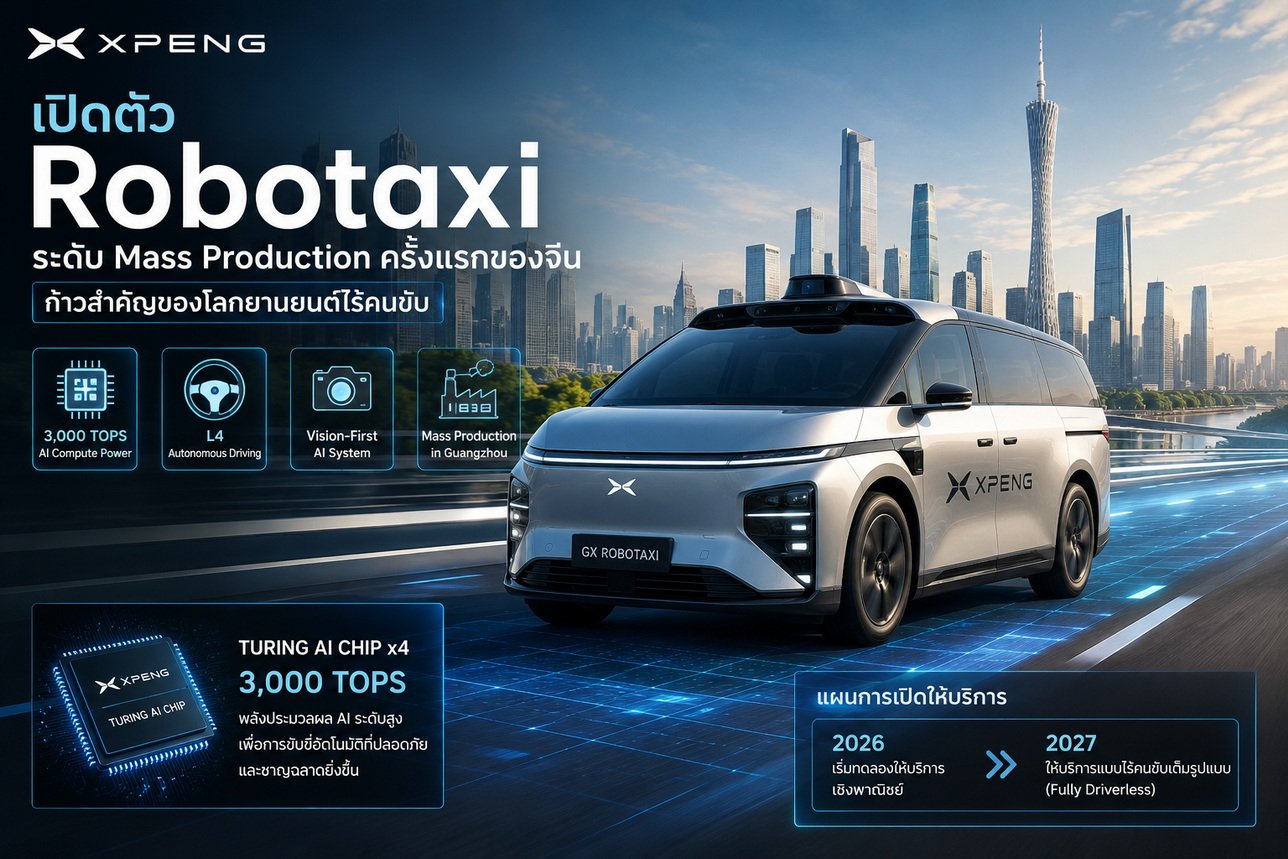 XPENG GX Robotaxi