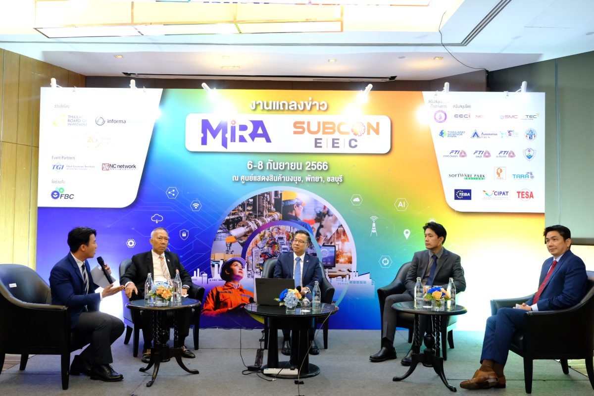 โอไอ-ซับคอน-อินฟอร์มา มาร์เก็ตส์ รวมพลังจัดงาน MIRA และ SUBCON EEC 2023