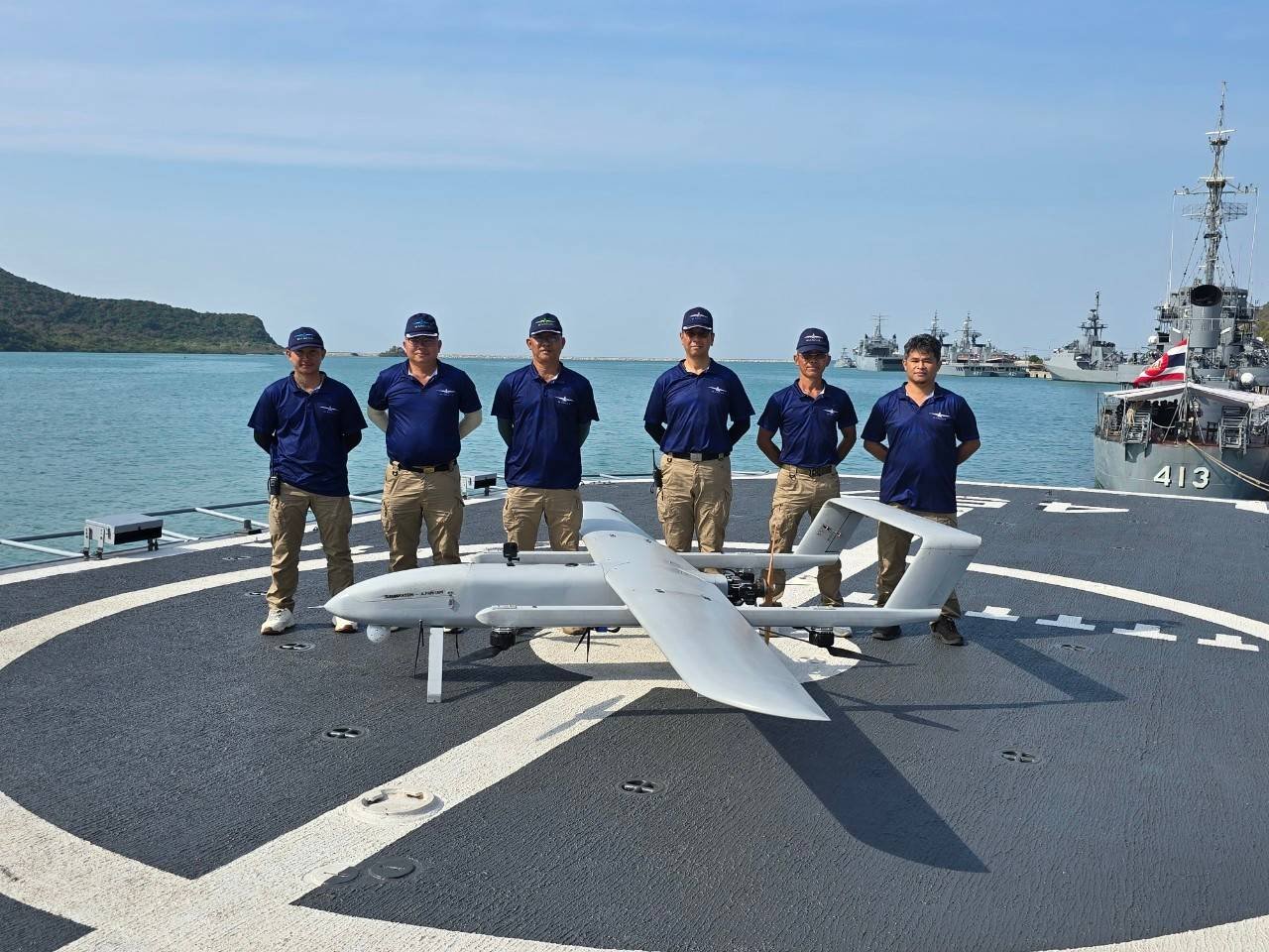 กองการบินทหารเรือ หารือทดสอบอากาศยานไร้คนขับเพื่อการลาดตระเวนทางทะเลระยะที่ 2 กองการบินทหารเรือ หารือทดสอบอากาศยานไร้คนขับเพื่อการลาดตระเวนทางทะเลระยะที่ 2