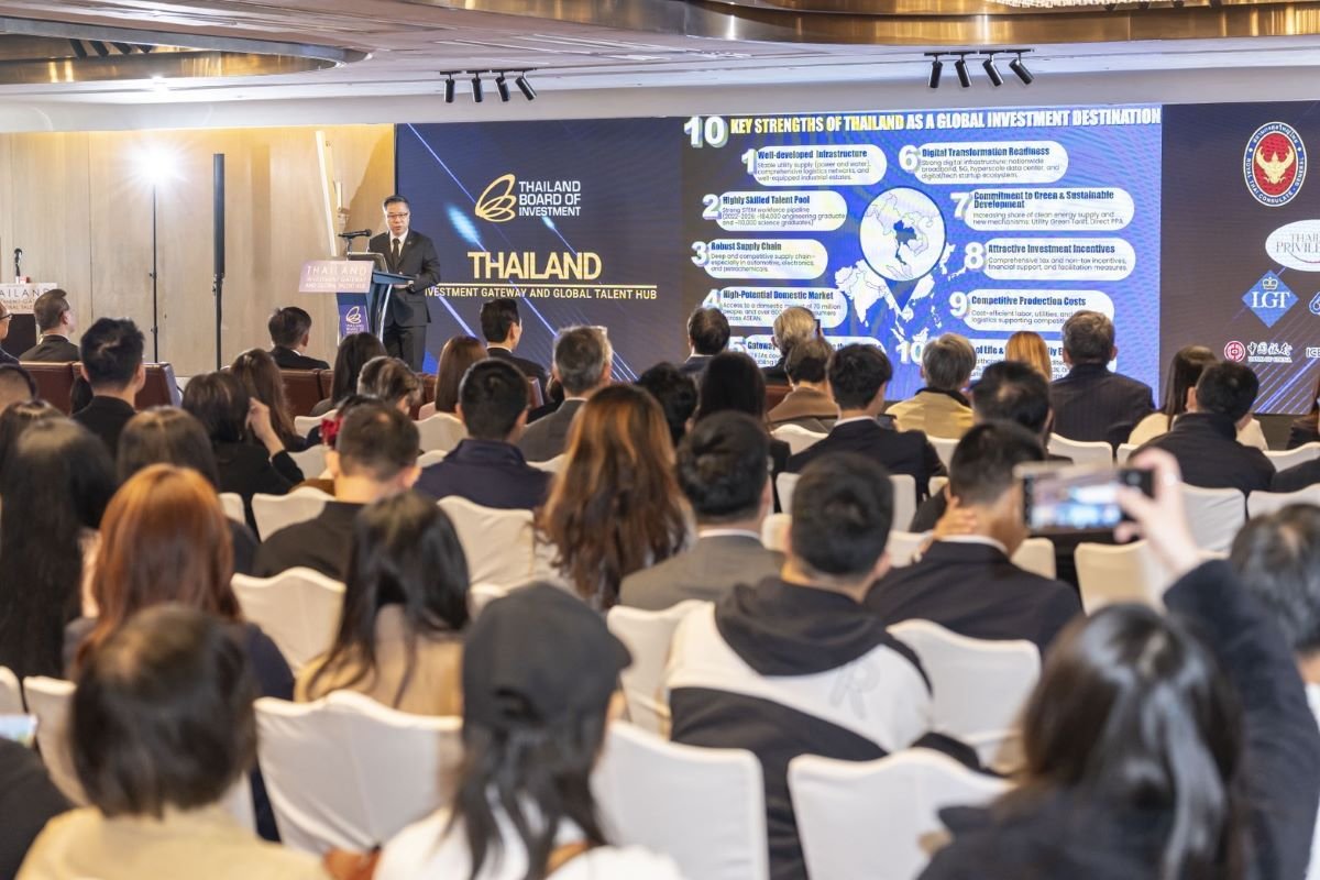 บีโอไอ บุกโรดโชว์ฮ่องกง ดึงลงทุนอุตสาหกรรมเทคโนโลยีสูง และแบตเตอรี่EV