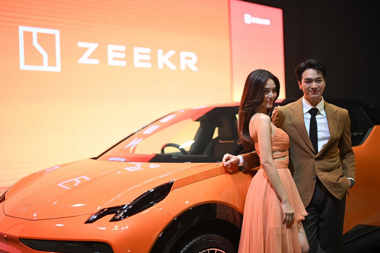 สีสันงานเปิดตัว ZEEKR X 