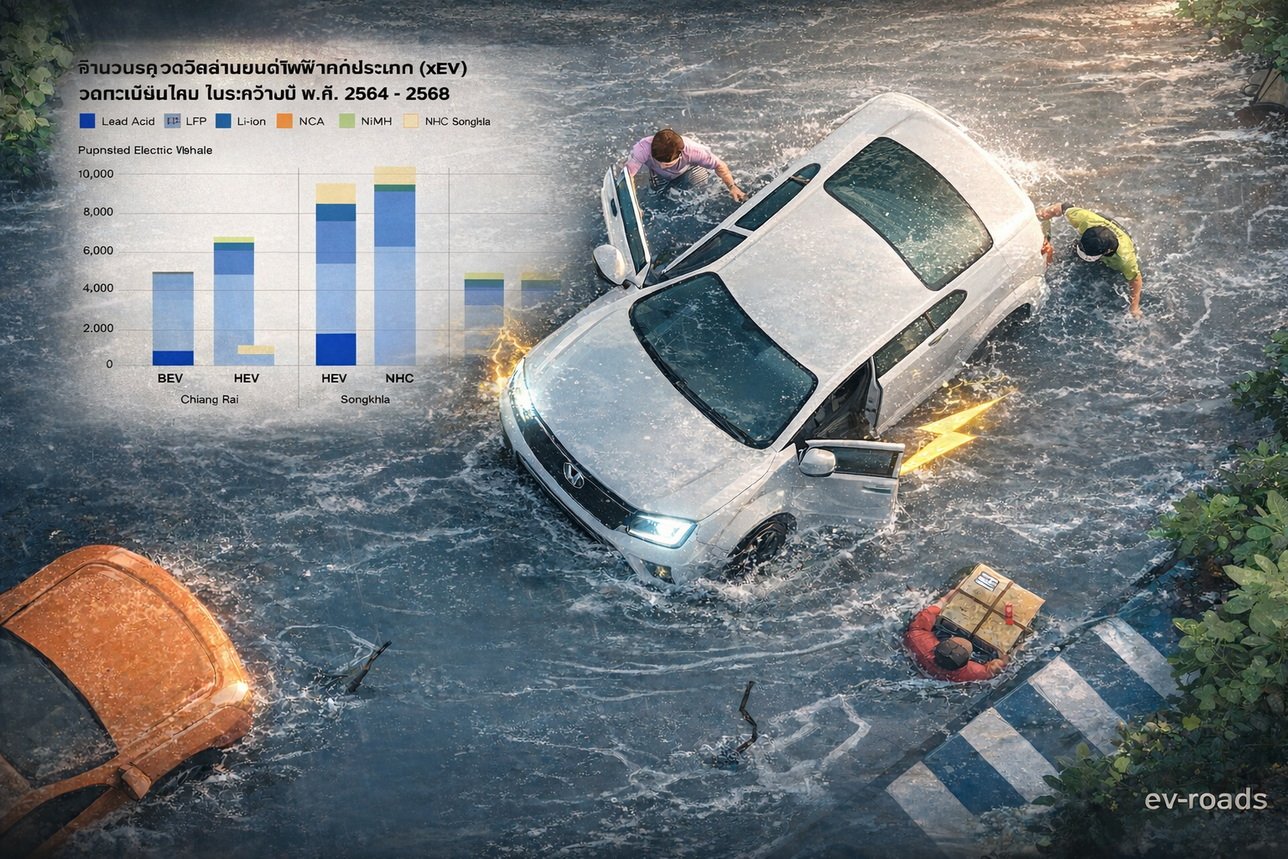 รถ EV บนโจทย์ภัยพิบัติ 