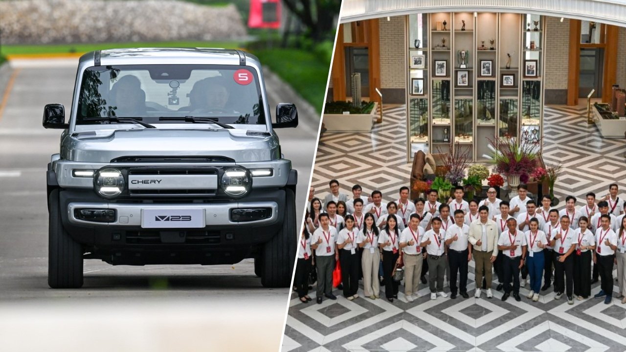 CHERY จัดทัพดีลเลอร์ เตรียมพร้อมเปิด Pre-Booking รถรุ่น V23 และ TIGGO 8 CSH สิงหาคมนี้