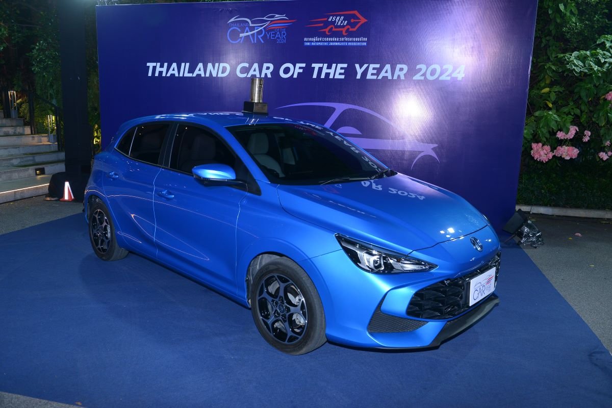 ALL NEW MG3 HYBRID+ ค่ายเอ็มจี คว้ารางวัล THAILAND CAR OF THE YEAR 2024