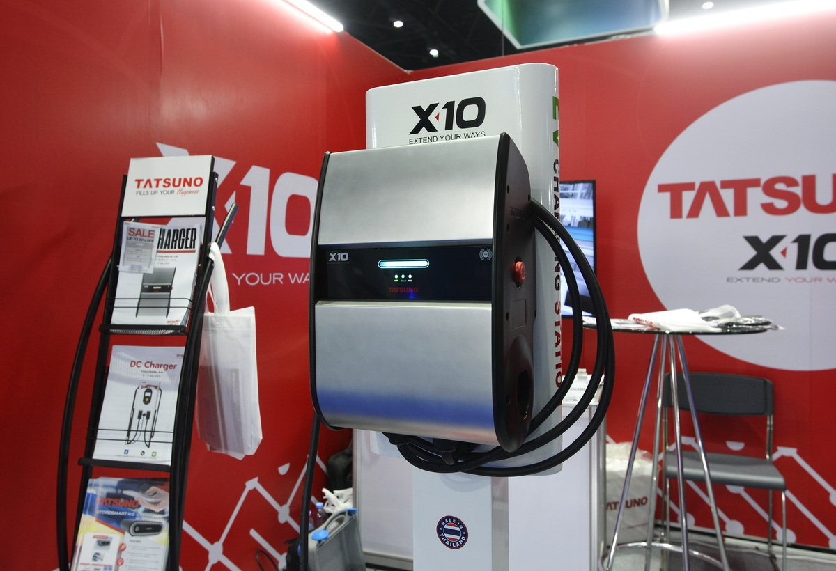 ทัทซูโน่ ส่ง TATSUNO X10 เครื่องชาร์จรถยนต์ไฟฟ้า AC รุกตลาด EV ไทย ทัทซูโน่ ส่ง TATSUNO X10 เครื่องชาร์จรถยนต์ไฟฟ้า AC รุกตลาด EV ไทย