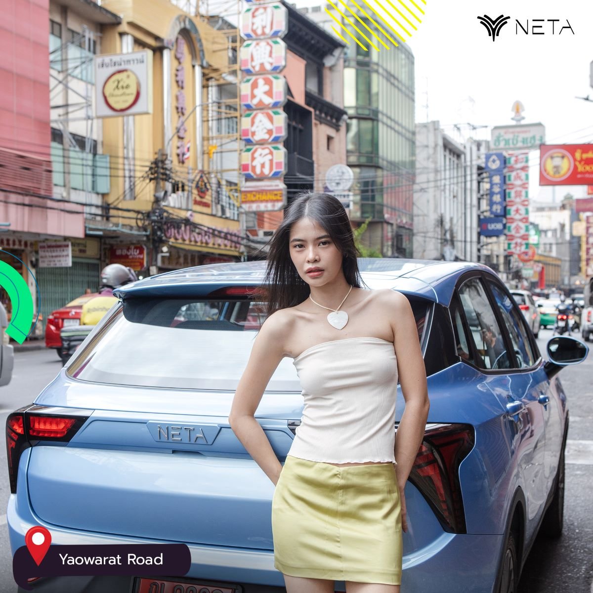 NETA One day trip กิจกรรมขับรถไฟฟ้าชมเมืองแบบชิลๆ ท่องหัวลำโพง เยาวราช คาเฟ่ Art toys  NETA One day trip กิจกรรมขับรถไฟฟ้าชมเมืองแบบชิลๆ ท่องหัวลำโพง เยาวราช คาเฟ่ Art toys