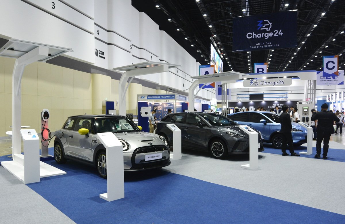 บรรยากาศงาน Electric Vehicle Asia (EVA) 2023