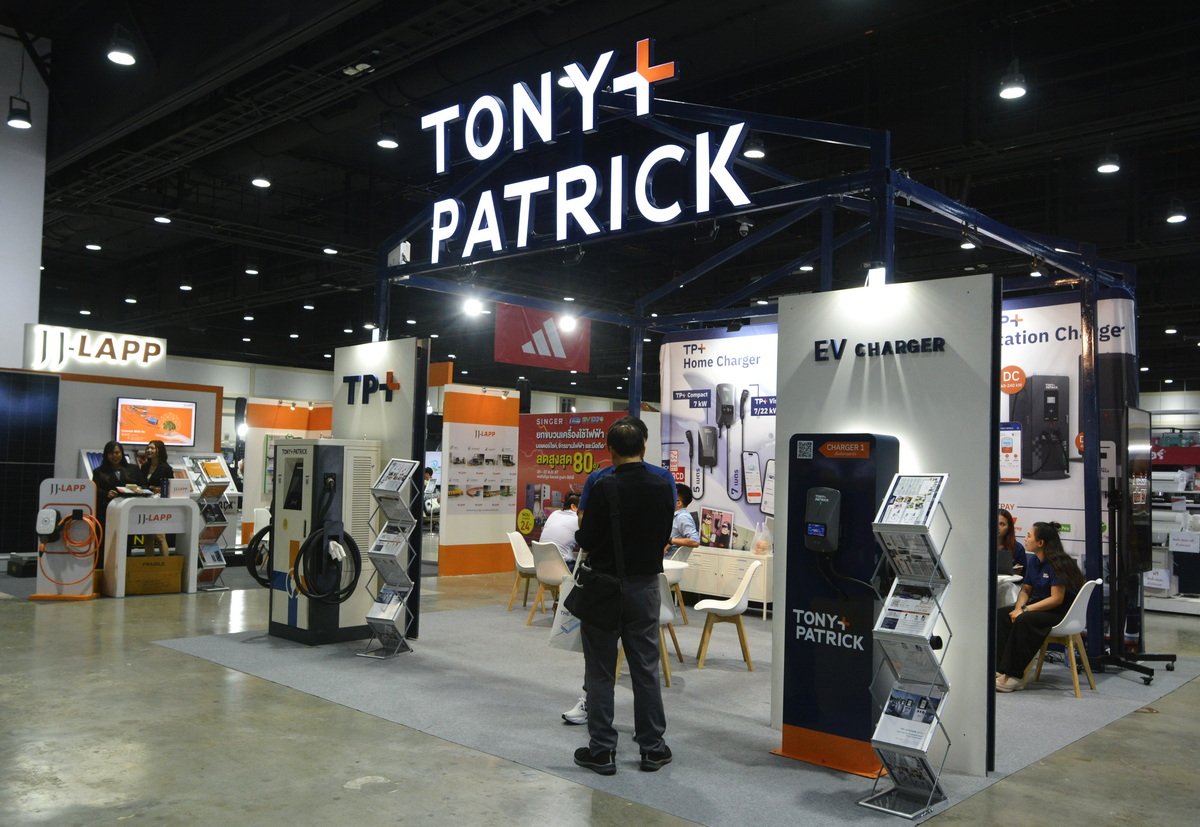 TONY+ PATRICK เครื่องชาร์จ EV ฝีมือคนไทยที่ตอบโจทย์ครบทั้งฮาร์ดแวร์ ซอฟท์แวร์ และแพล็ตฟอร์ม