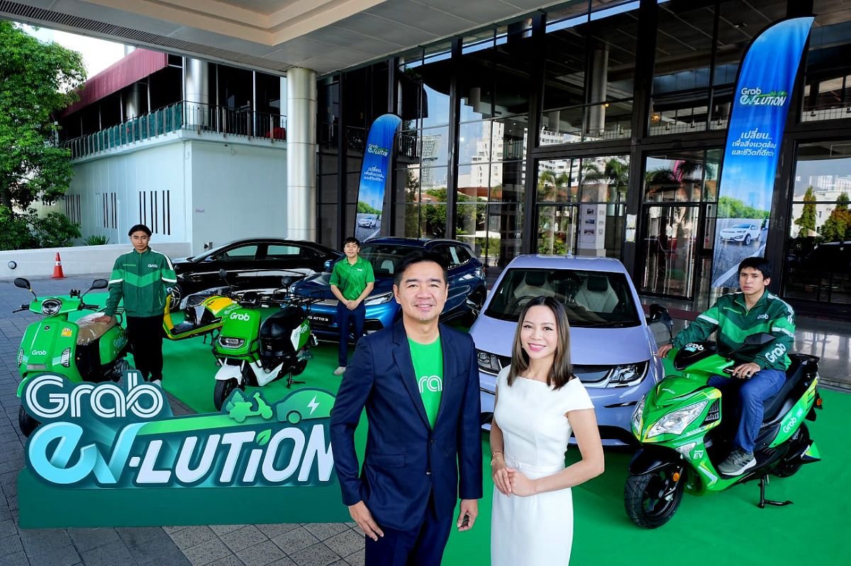 แกร็บบูม EV กระหึ่ม! ผนึก 7 พันธมิตรเดินหน้าโครงการ “Grab EV” แกร็บบูม EV กระหึ่ม! ผนึก 7 พันธมิตรเดินหน้าโครงการ “Grab EV”
