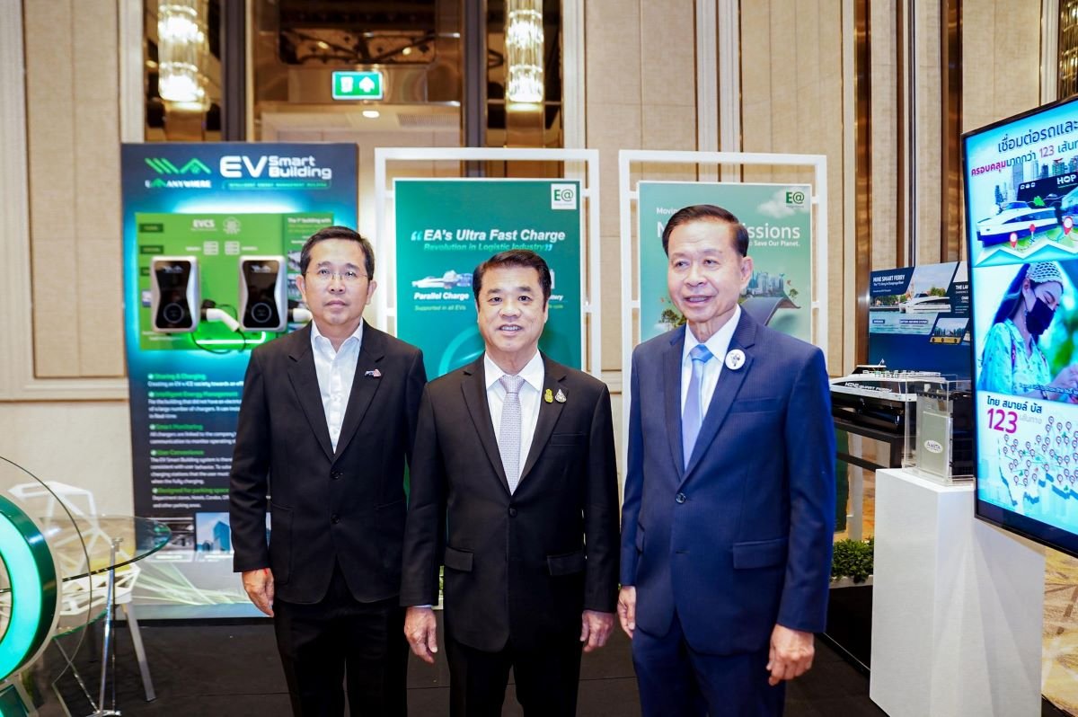 EA จัดแสดงนวัตกรรมยานยนต์ไฟฟ้า EV Smart Building ในงาน 4th iTIC FORUM 2023