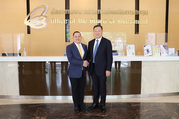 คณะผู้แทนรัฐบาลเมืองหนิงเต๋อ ฐานการผลิตแบตเตอรี่ลิเทียมไอออนใหญ่ที่สุดในโลกหารือบีโอไอ คณะผู้แทนรัฐบาลเมืองหนิงเต๋อ ฐานการผลิตแบตเตอรี่ลิเทียมไอออนใหญ่ที่สุดในโลกหารือบีโอไอ