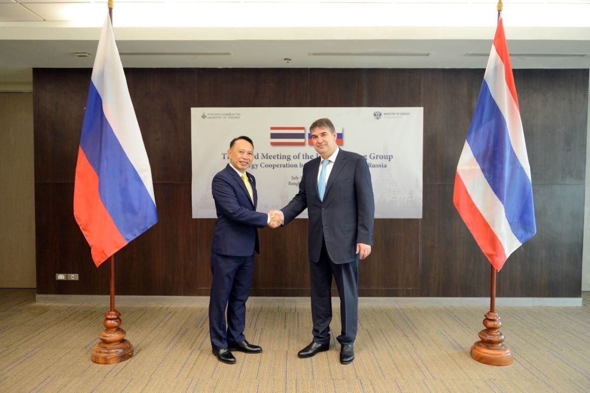 กระทรวงพลังงาน ร่วมกับกฟผ. ปตท. และผู้แทนเอกชนภาคพลังงานไทย และรัสเซีย ร่วมหารือพลังงานสะอาด กระทรวงพลังงาน ร่วมกับกฟผ. ปตท. และผู้แทนเอกชนภาคพลังงานไทย และรัสเซีย ร่วมหารือพลังงานสะอาด