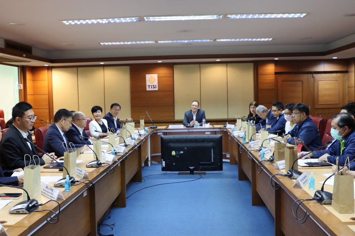 สมอ.- CATARC ร่วมประชุมแลกเปลี่ยนข้อมูลมาตรฐานยานยนต์ไฟฟ้า สมอ.- CATARC ร่วมประชุมแลกเปลี่ยนข้อมูลมาตรฐานยานยนต์ไฟฟ้า