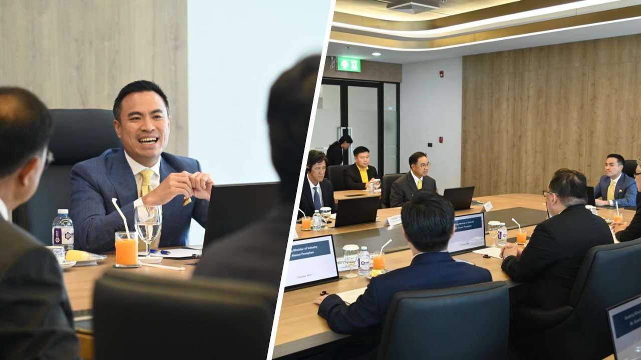 รมว.อุตสาหกรรม หารือ โตโยต้า มุ่งพัฒนาอุตสาหกรรมยานยนต์อย่างยั่งยืน รมว.อุตสาหกรรม หารือ โตโยต้า มุ่งพัฒนาอุตสาหกรรมยานยนต์อย่างยั่งยืน