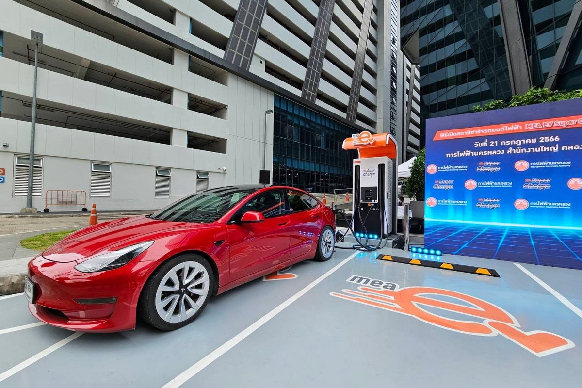 MEA เปิดให้บริการ Super Charge 142 kW สำนักงานใหญ่คลองเตย MEA เปิดให้บริการ Super Charge 142 kW สำนักงานใหญ่คลองเตย