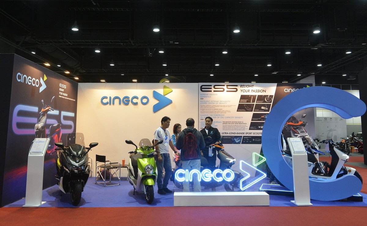 CINECO รุกตลาดมอเตอร์ไซค์ไฟฟ้าสมรรถนะสูงเต็มพิกัด 