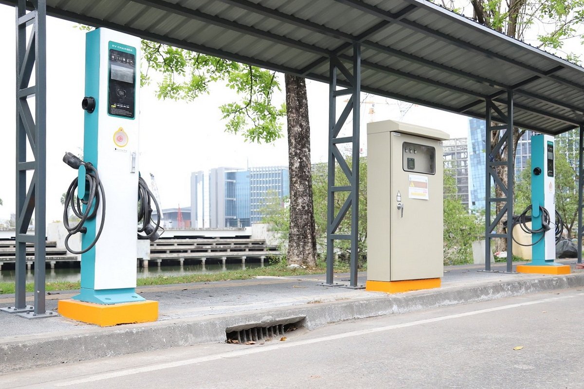 DAD ปักหมุดสถานีชาร์จ EV เพิ่มอีก 4 สถานี รวม 16 หัวชาร์จ บริเวณรอบศูนย์ราชการฯ แจ้งวัฒนะ 