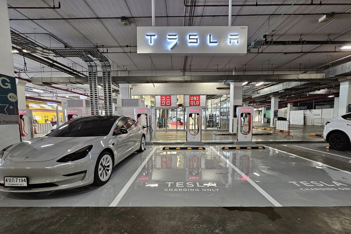 มาทีเดียว 2 ! เทสลาเปิดสถานี  Tesla Supercharger ใหม่ที่เซ็นทรัลพระราม 2 และ 3 มาทีเดียว 2 ! เทสลาเปิดสถานี  Tesla Supercharger ใหม่ที่เซ็นทรัลพระราม 2 และ 3