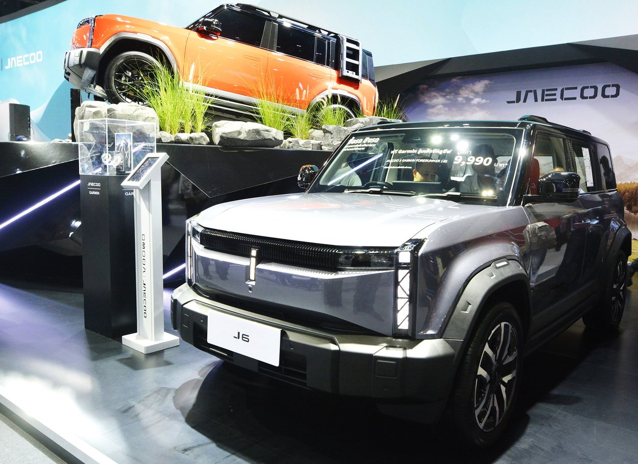 เจาะสเป็ค JAECOO6 EV Long Range 4WD ออฟโรดไฟฟ้า วิ่งไกล 418 กม. ราคา 1,249,000 บาท เจาะสเป็ค JAECOO6 EV Long Range 4WD ออฟโรดไฟฟ้า วิ่งไกล 418 กม. ราคา 1,249,000 บาท
