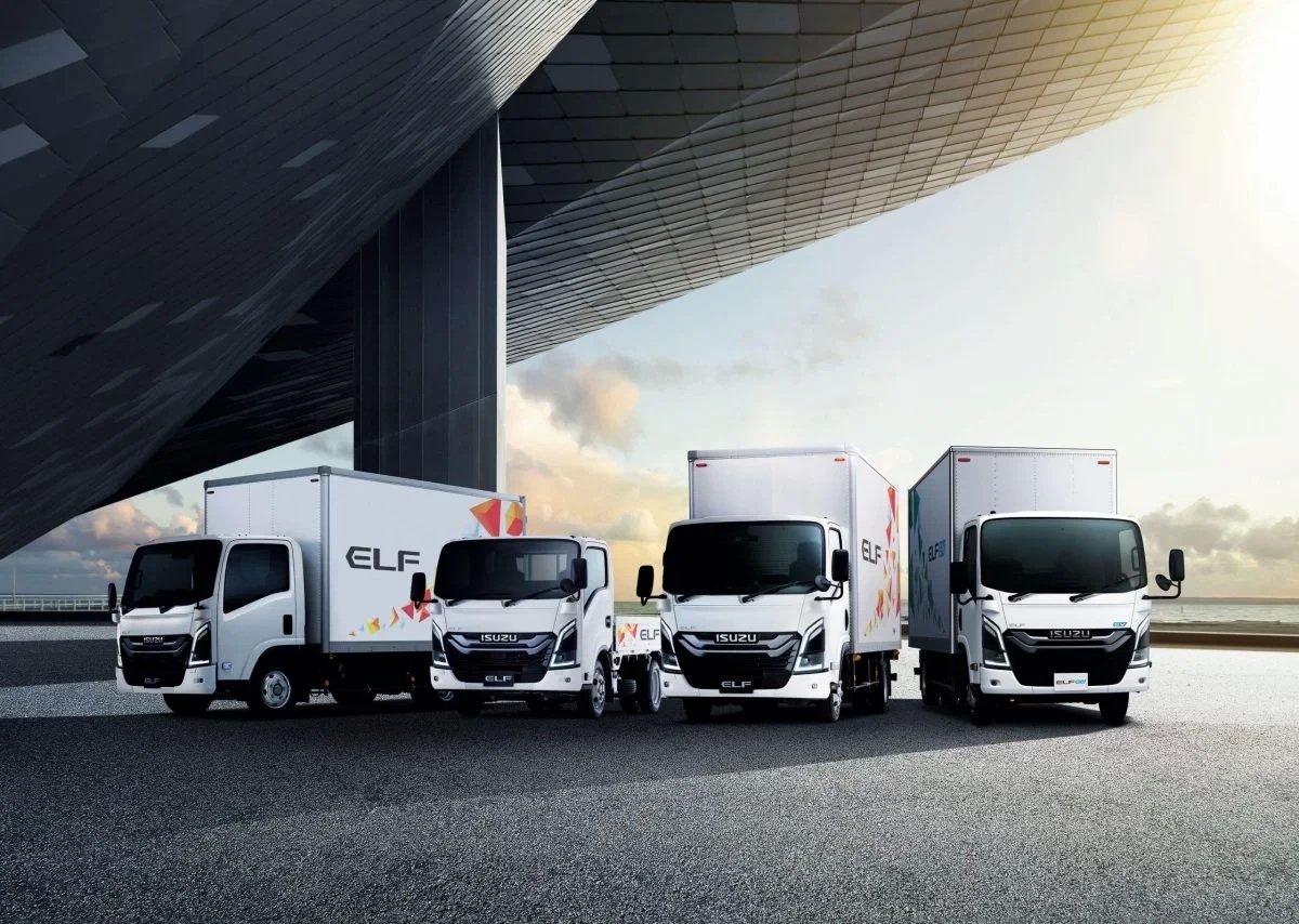 เปิดตัวรถบรรทุกไฟฟ้า Isuzu ELF EV ครั้งแรกของโลกที่ญี่ปุ่น