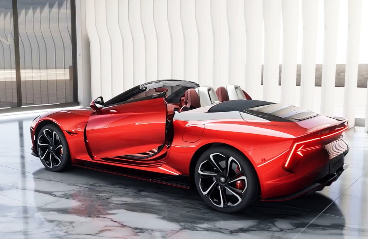 เอ็มจี เผยโฉมMG Cyberster  รถโรดสเตอร์ไฟฟ้า  เอ็มจี เผยโฉมMG Cyberster  รถโรดสเตอร์ไฟฟ้า