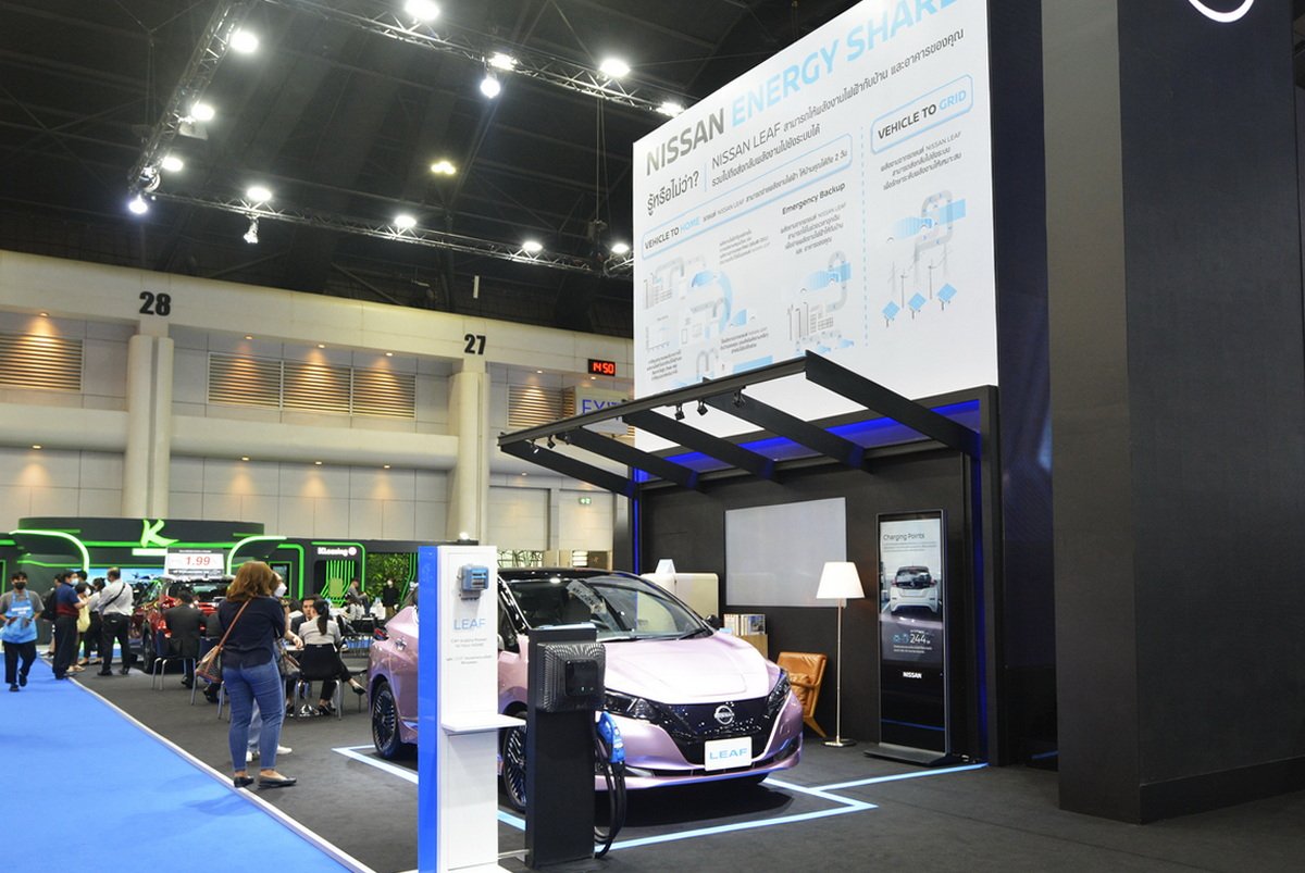 NISSAN ENERGY SHARE ไอเท็มเด็ด จ่ายไฟใช้ในบ้านได้ 2 วันเต็มๆ NISSAN ENERGY SHARE ไอเท็มเด็ด จ่ายไฟใช้ในบ้านได้ 2 วันเต็มๆ