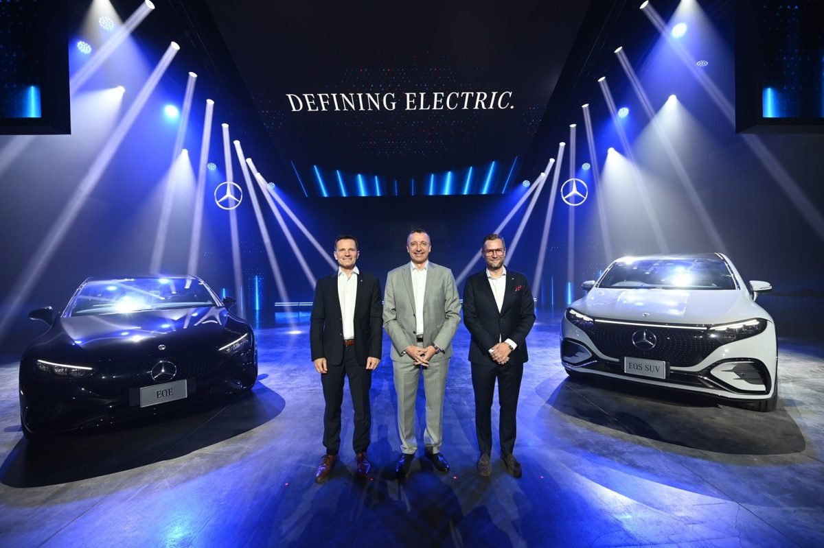 เบนซ์ เติมพอร์ตอีวีเพิ่ม 2 รุ่น “The new EQE Sedan” และ “The new EQS SUV” ปักหลักโรงงานผลิตระยะยาว