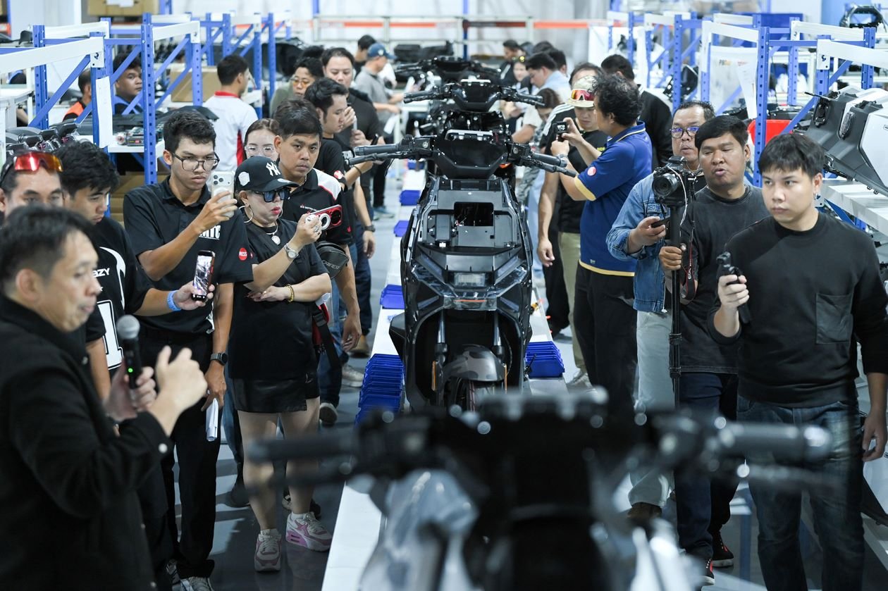 ส่องโรงงาน พี80 เจ็ต ฐานการผลิตจักรยานยนต์ไฟฟ้า NIU