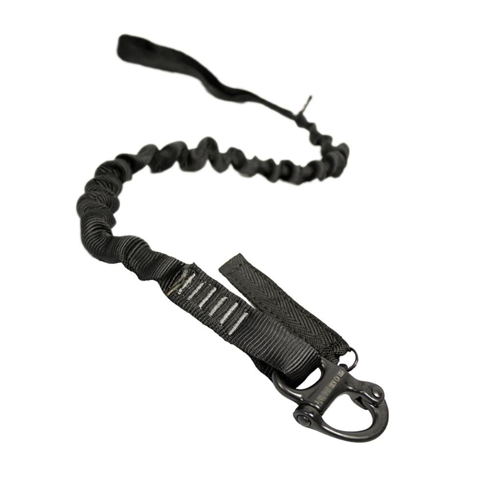 Fusion Tactical Elastic Sling Retention Helo Lanyard with Snap