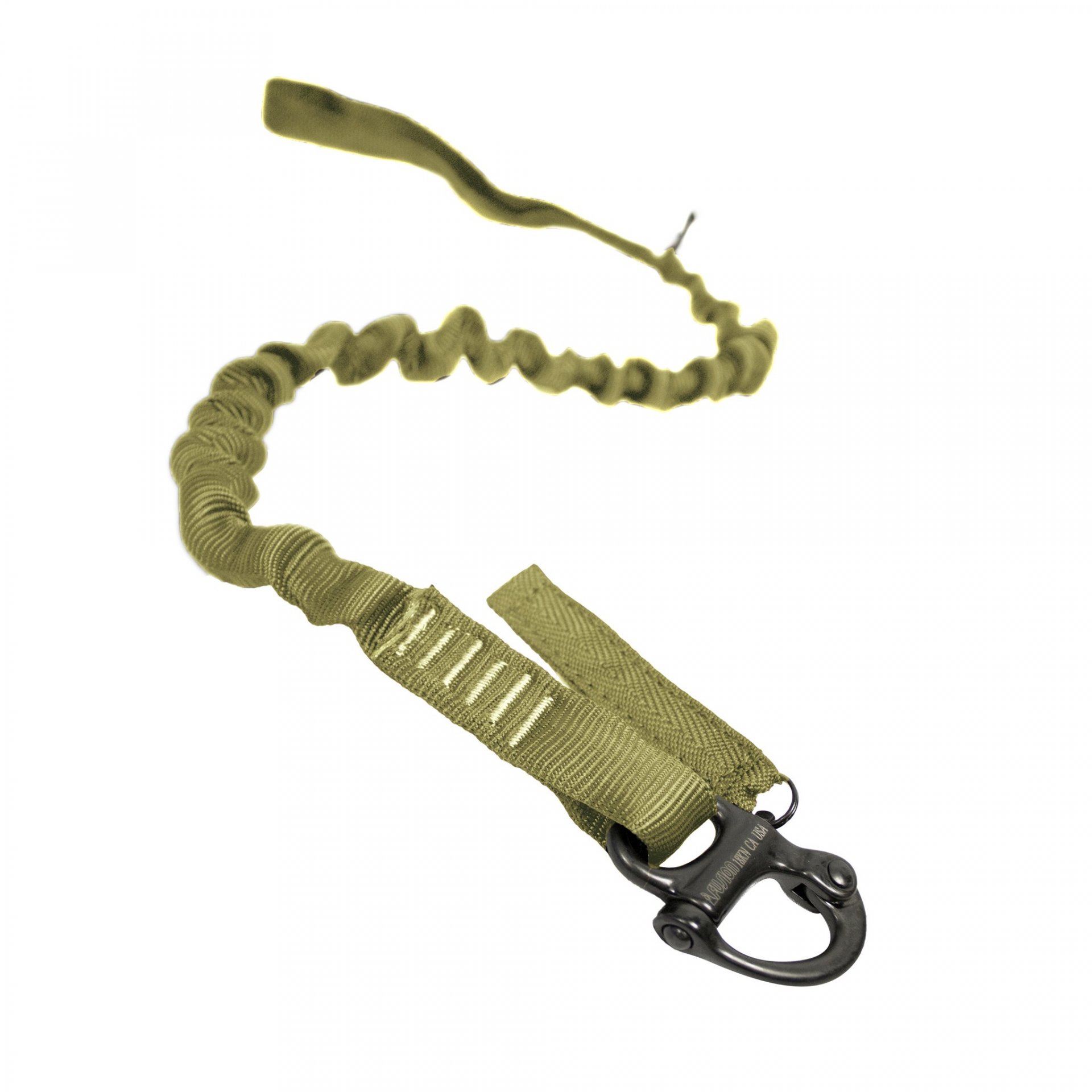 Fusion Tactical Elastic Sling Retention Helo Lanyard with Snap