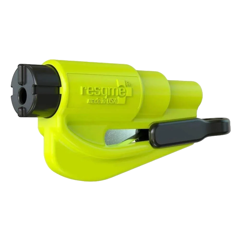 Resqme Car Escape Tool | Seatbelt Cutter & Window Breaker