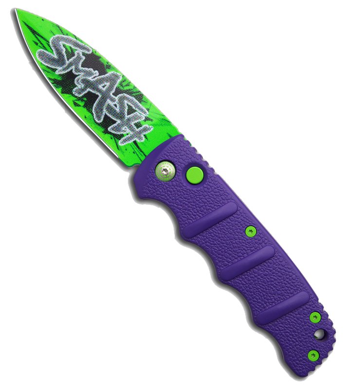 Boker Kalashnikov Gamma Fury Automatic Knife Comic Volume 1 - Issue #1 (3.25" SMASH)