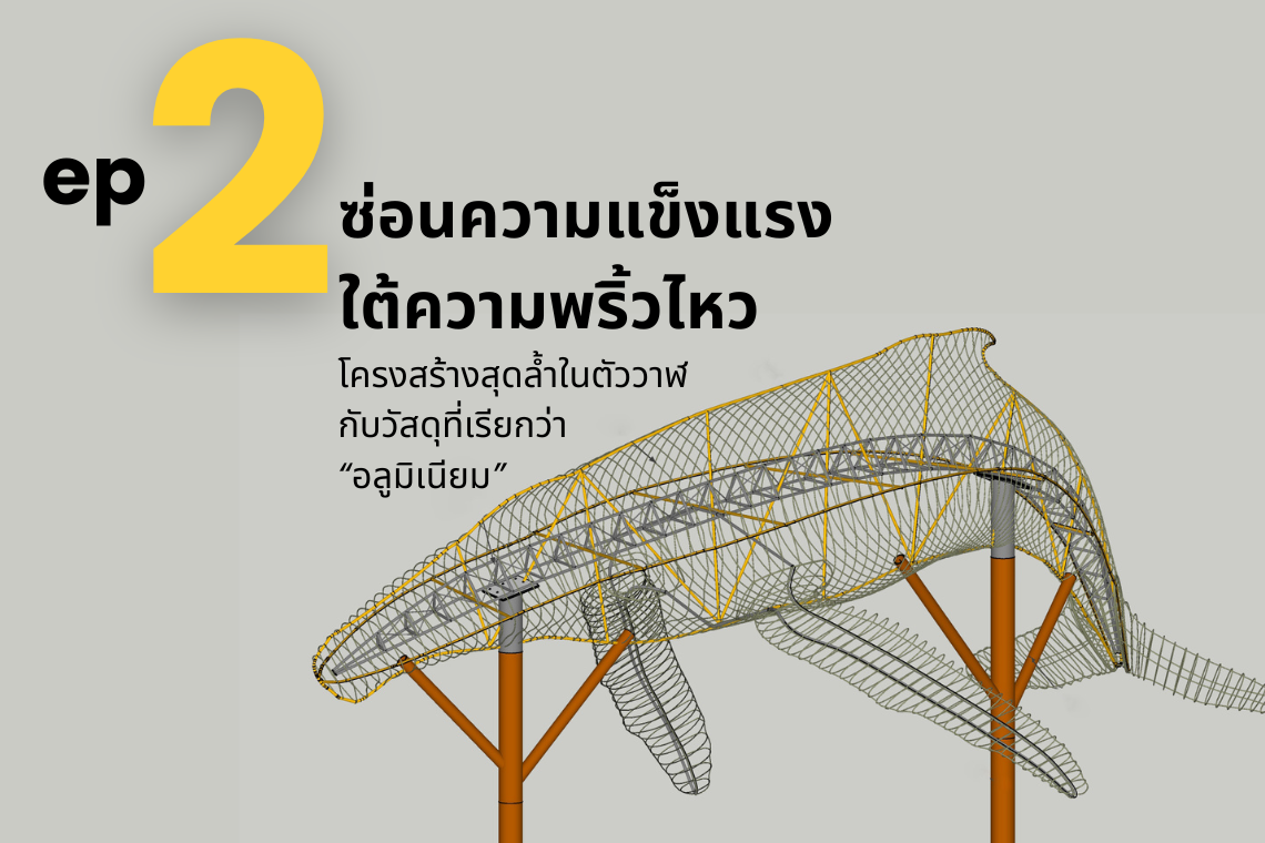 Ep.2 ซ่อนความแข็งแรงใต้ความพลิ้วไหว โครงสร้างสุดล้ำในตัววาฬกับวัสดุที่เรียกว่า อลูมิเนียม Ep.2 ซ่อนความแข็งแรงใต้ความพลิ้วไหว โครงสร้างสุดล้ำในตัววาฬกับวัสดุที่เรียกว่า อลูมิเนียม