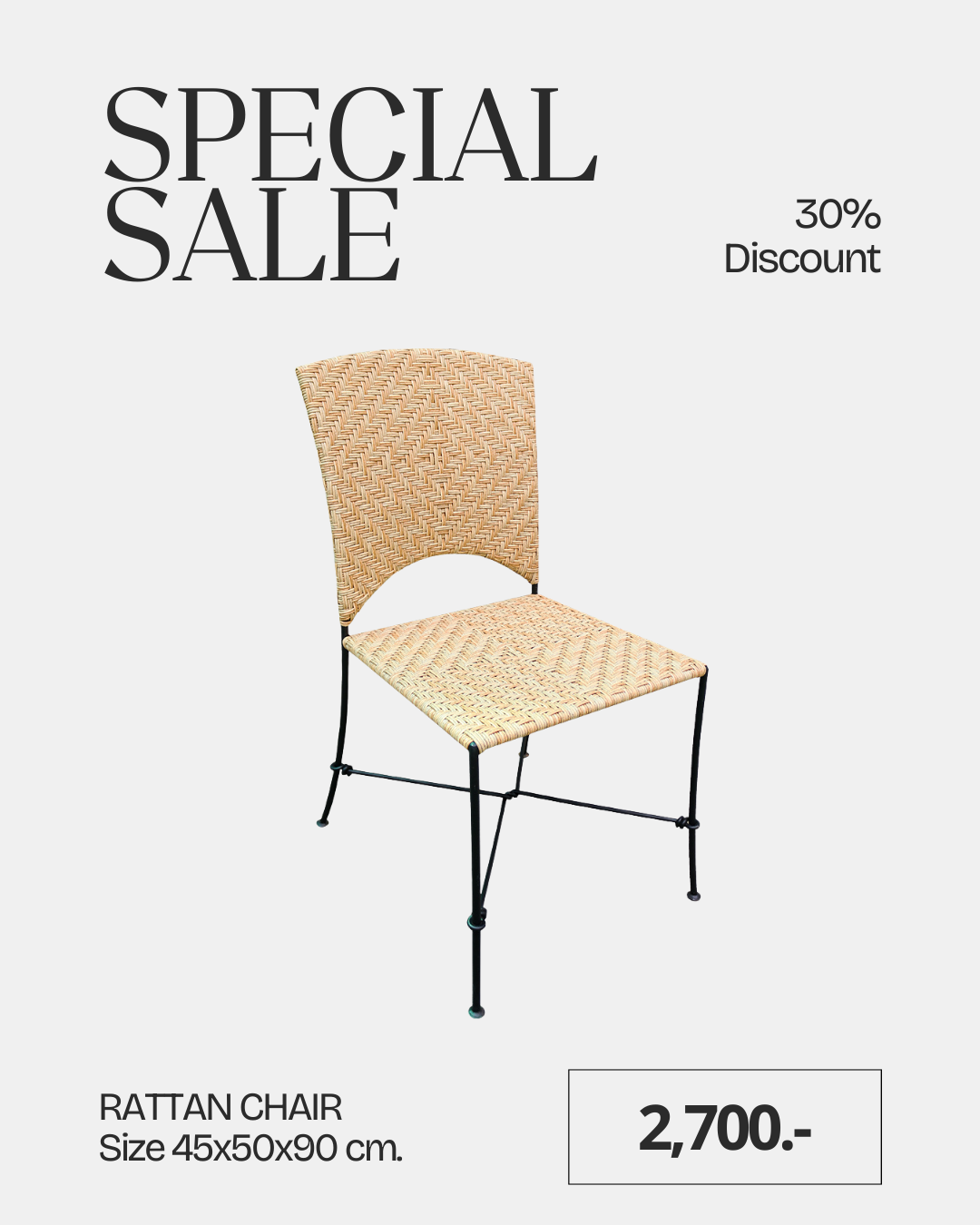 Rattan chair