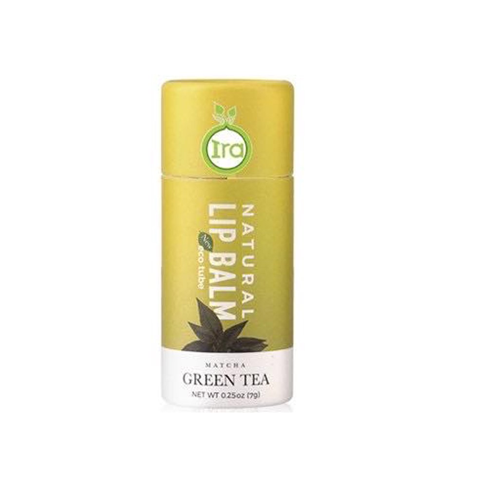 Ira Tea Ira Eco Tube:Matcha Green Tea ช่วยป้องกันริมฝีปากจากเเสงเเดด